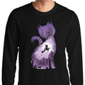 Witch's Cat - Adult & Kids T-Shirts, Sweatshirts & Hoodies apparel design preview 1