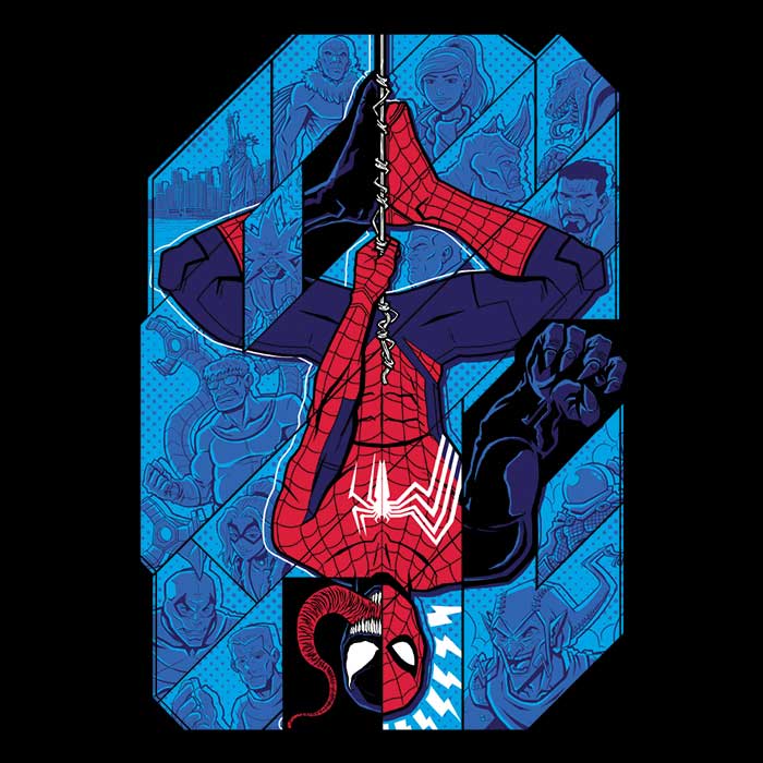 With Great Power Men's Apparel - Adult & Kids T-Shirts, Sweatshirts & Hoodies apparel design preview 2