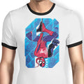 With Great Power Ringer - Adult & Kids T-Shirts, Sweatshirts & Hoodies apparel design preview 1