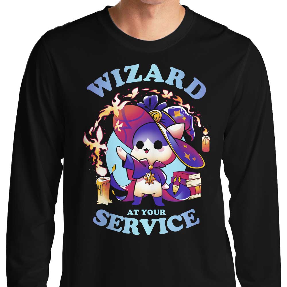 Wizard at Your Service - Adult & Kids T-Shirts, Sweatshirts & Hoodies apparel design preview 1
