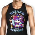 Wizard at Your Service Tank Top - Adult & Kids T-Shirts, Sweatshirts & Hoodies apparel design preview 1