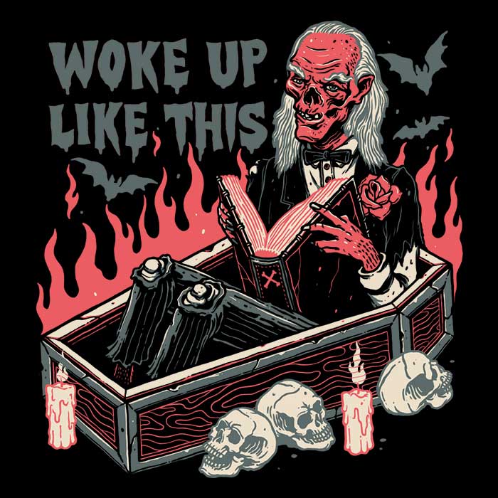 Woke Up Like This Men's Apparel - Adult & Kids T-Shirts, Sweatshirts & Hoodies apparel design preview 2
