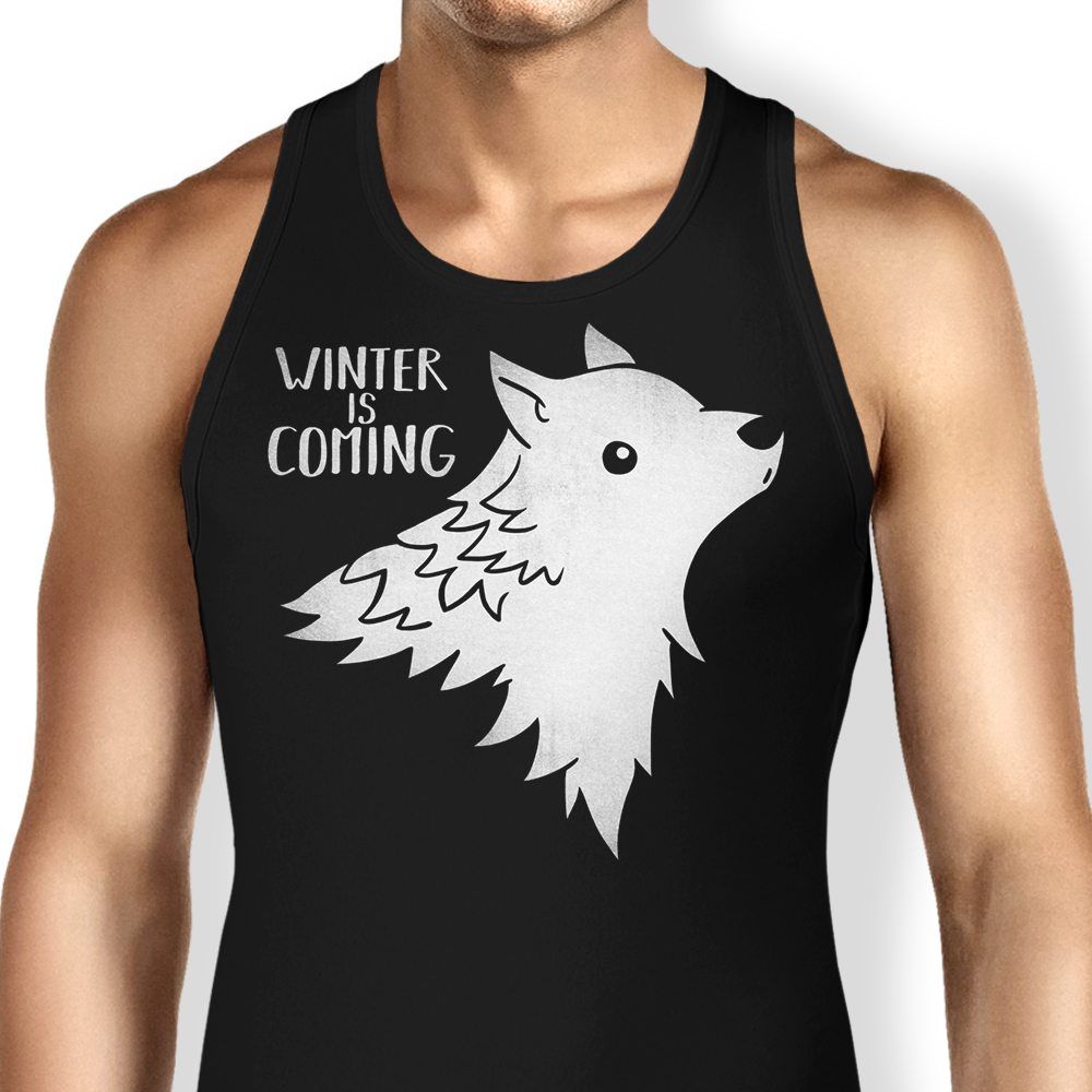Wolf Kawaii Tank Top - Adult & Kids T-Shirts, Sweatshirts & Hoodies apparel design preview 1
