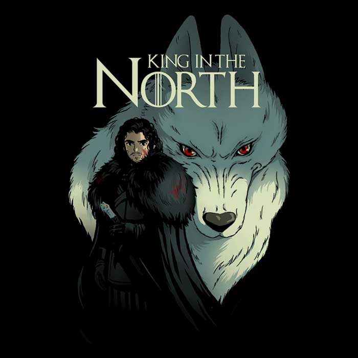 Wolf King Men's Apparel - Adult & Kids T-Shirts, Sweatshirts & Hoodies apparel design preview 2
