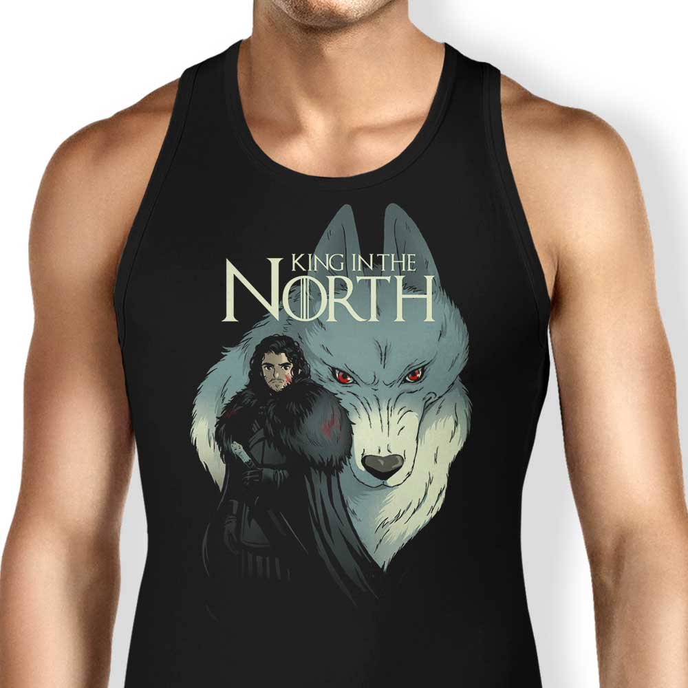 Wolf King Tank Top - Adult & Kids T-Shirts, Sweatshirts & Hoodies apparel design preview 1