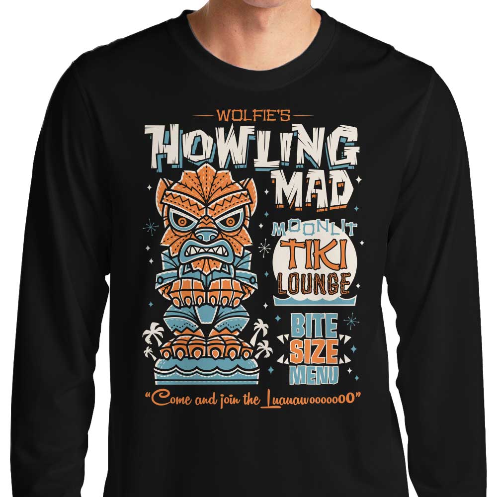 Wolfie Tiki - Adult & Kids T-Shirts, Sweatshirts & Hoodies apparel design preview 1