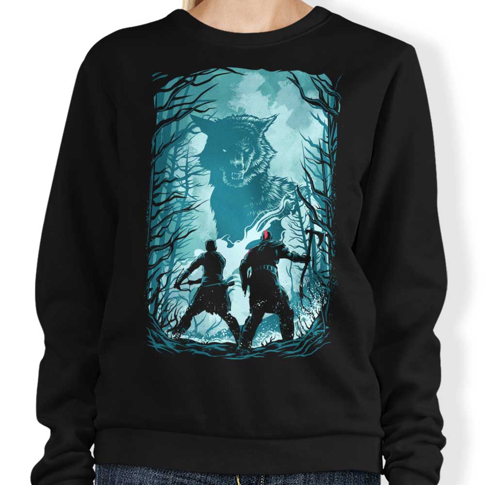 Wolves and Gods - Adult & Kids T-Shirts, Sweatshirts & Hoodies apparel design preview 1