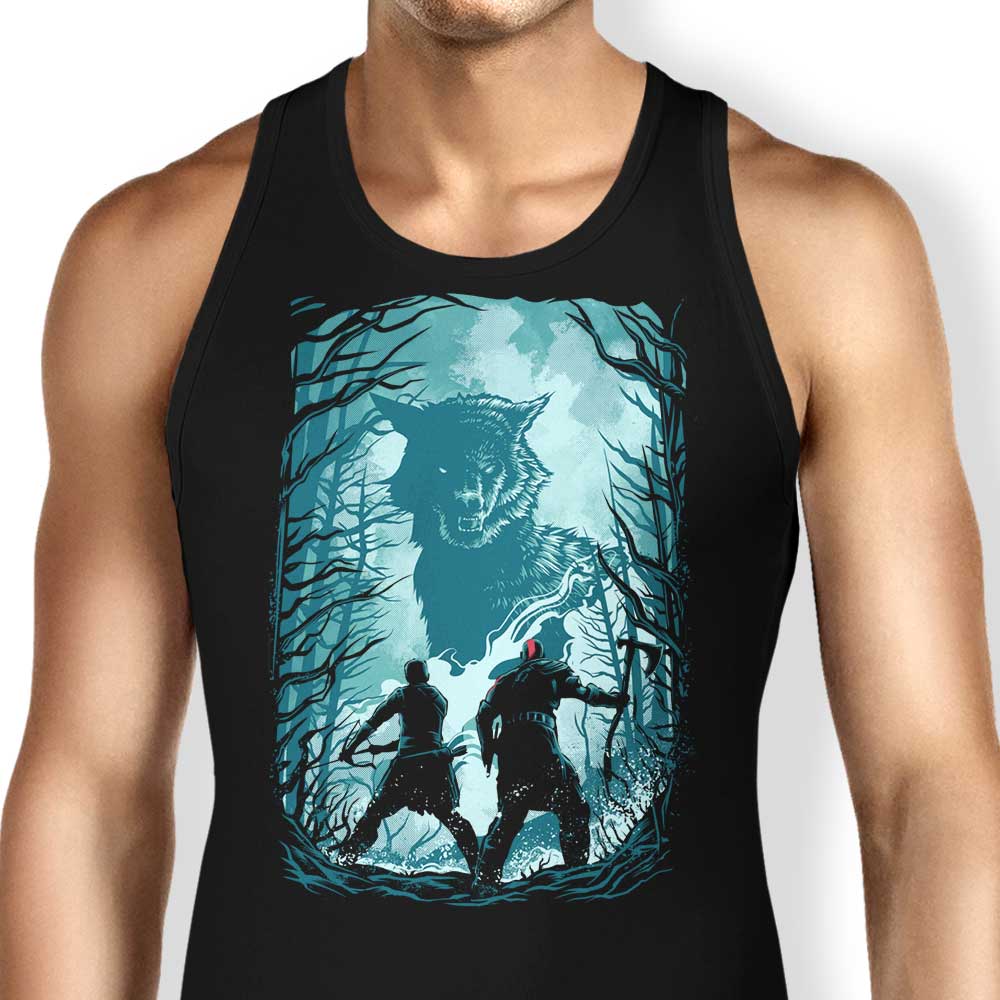 Wolves and Gods Tank Top - Adult & Kids T-Shirts, Sweatshirts & Hoodies apparel design preview 1