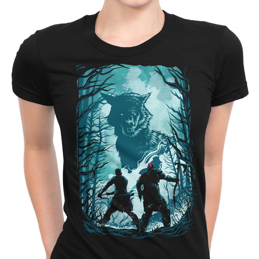 Wolves and Gods Women's Apparel - Adult & Kids T-Shirts, Sweatshirts & Hoodies apparel design preview 1