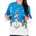 Women's Stripper Pole Ugly Christmas Sweater product image