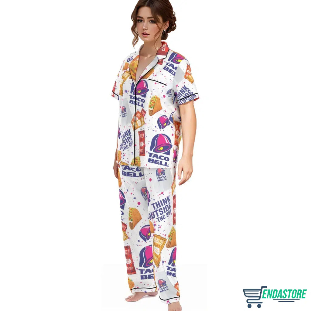 Women’s Taco Bell Long Sleeve Pajama Set product image 3