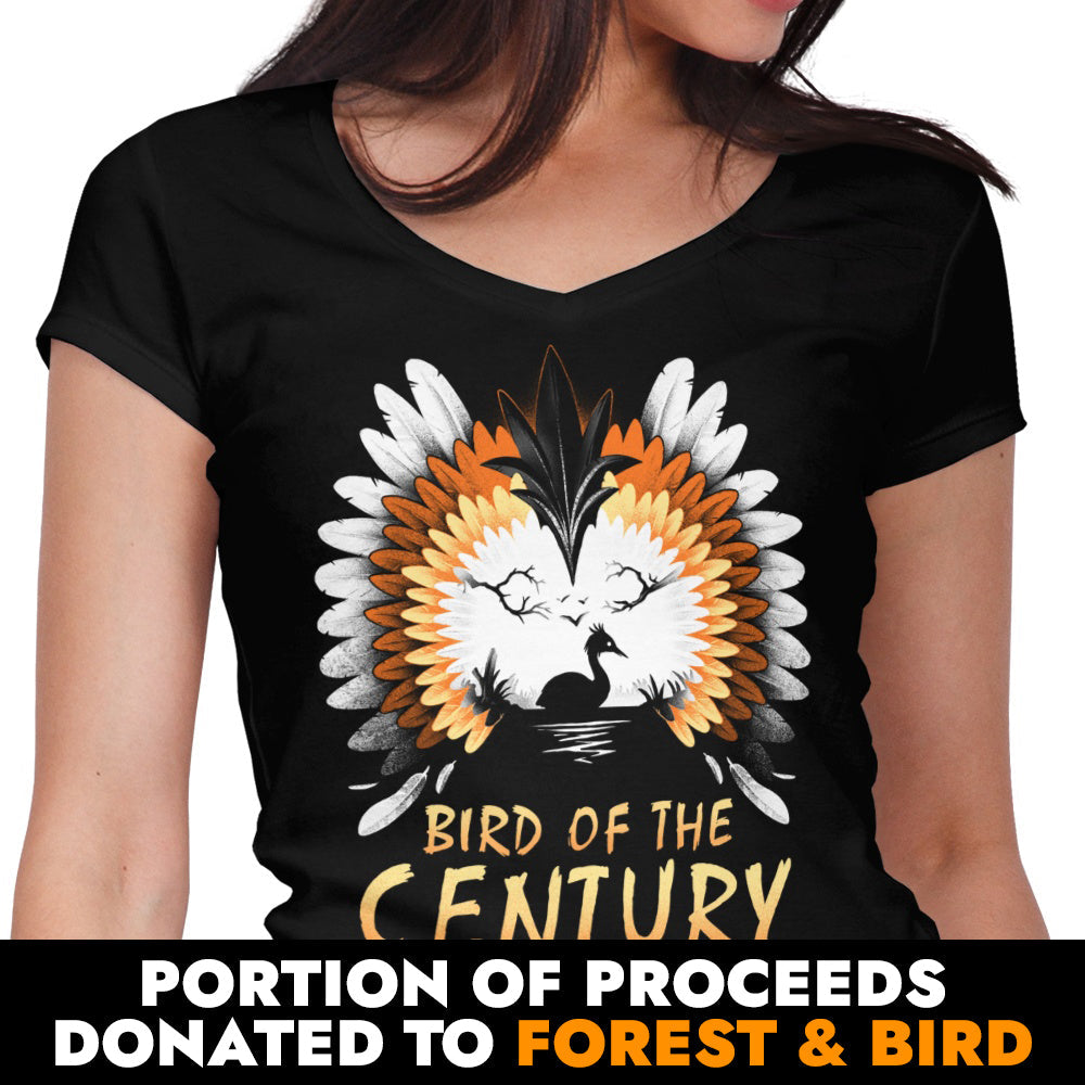 Bird of the Century Women's V-Neck - Adult & Kids T-Shirts, Sweatshirts & Hoodies apparel design preview 1
