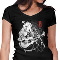 Wonderland Song Women's V-Neck - Adult & Kids T-Shirts, Sweatshirts & Hoodies apparel design preview 1