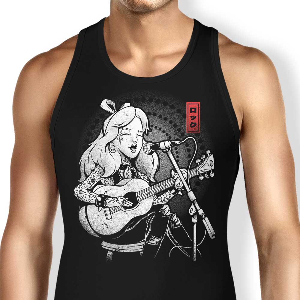 Wonderland Song Tank Top - Adult & Kids T-Shirts, Sweatshirts & Hoodies apparel design preview 1