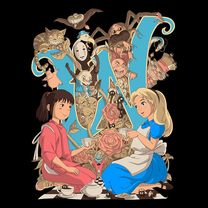 Wonderlands - Adult & Kids T-Shirts, Sweatshirts & Hoodies apparel design preview 2