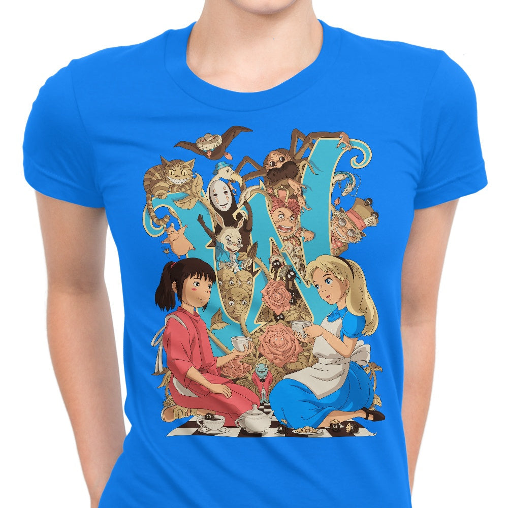 Wonderlands Women's Apparel - Adult & Kids T-Shirts, Sweatshirts & Hoodies apparel design preview 2