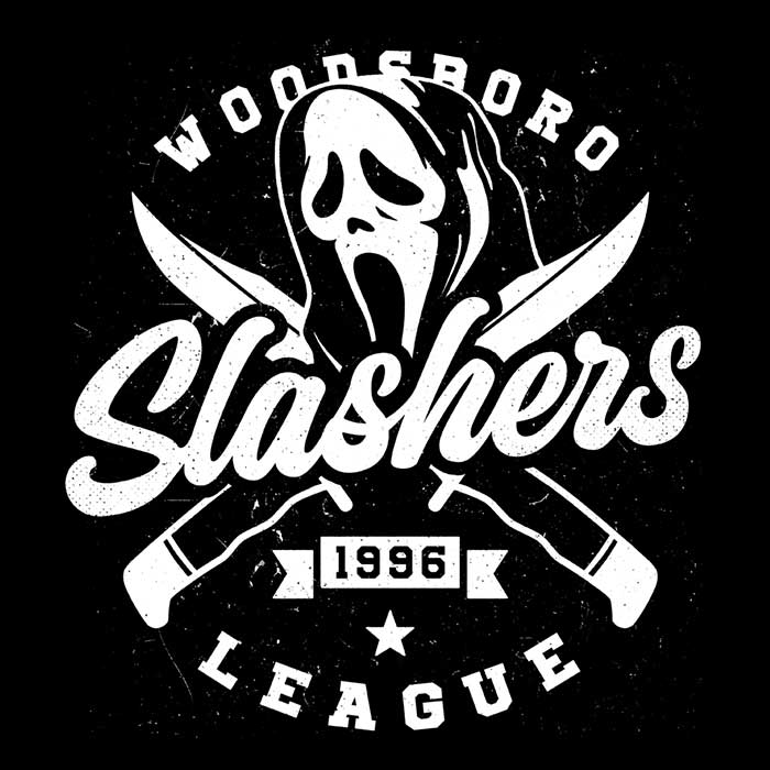Woodsboro Slashers Men's Apparel - Adult & Kids T-Shirts, Sweatshirts & Hoodies apparel design preview 2