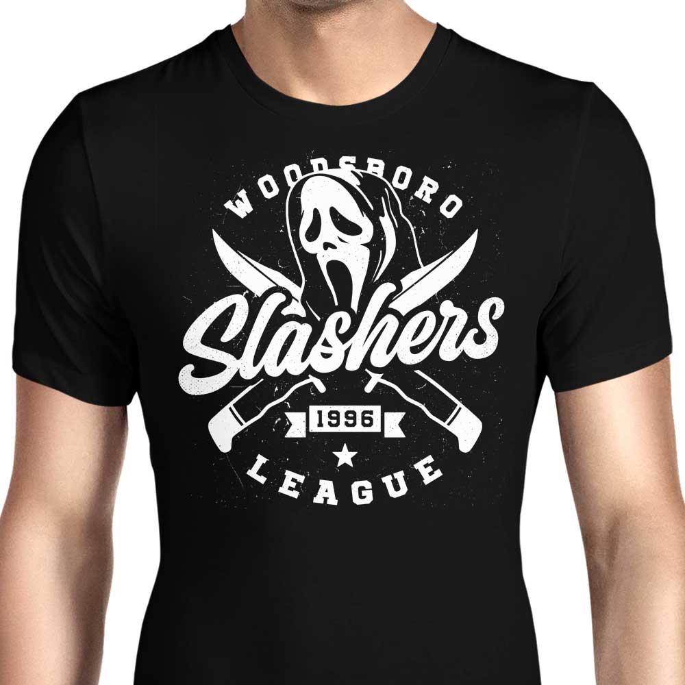 Woodsboro Slashers Men's Apparel - Adult & Kids T-Shirts, Sweatshirts & Hoodies apparel design preview 1