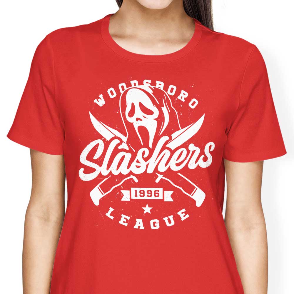 Woodsboro Slashers Women's Apparel - Adult & Kids T-Shirts, Sweatshirts & Hoodies apparel design preview 2