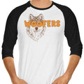 Woofers 3/4 Sleeve Raglan - Adult & Kids T-Shirts, Sweatshirts & Hoodies apparel design preview 1