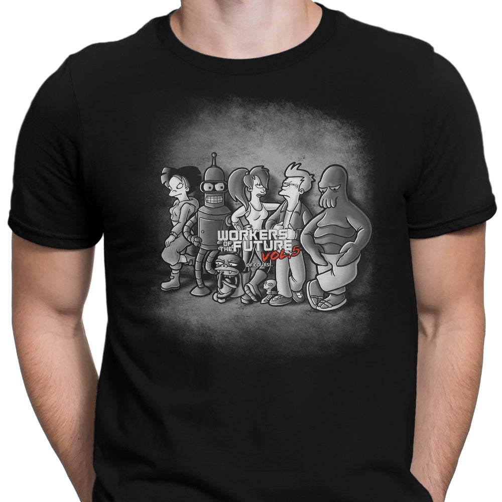 Workers of the Future Men's Apparel - Adult & Kids T-Shirts, Sweatshirts & Hoodies apparel design preview 2