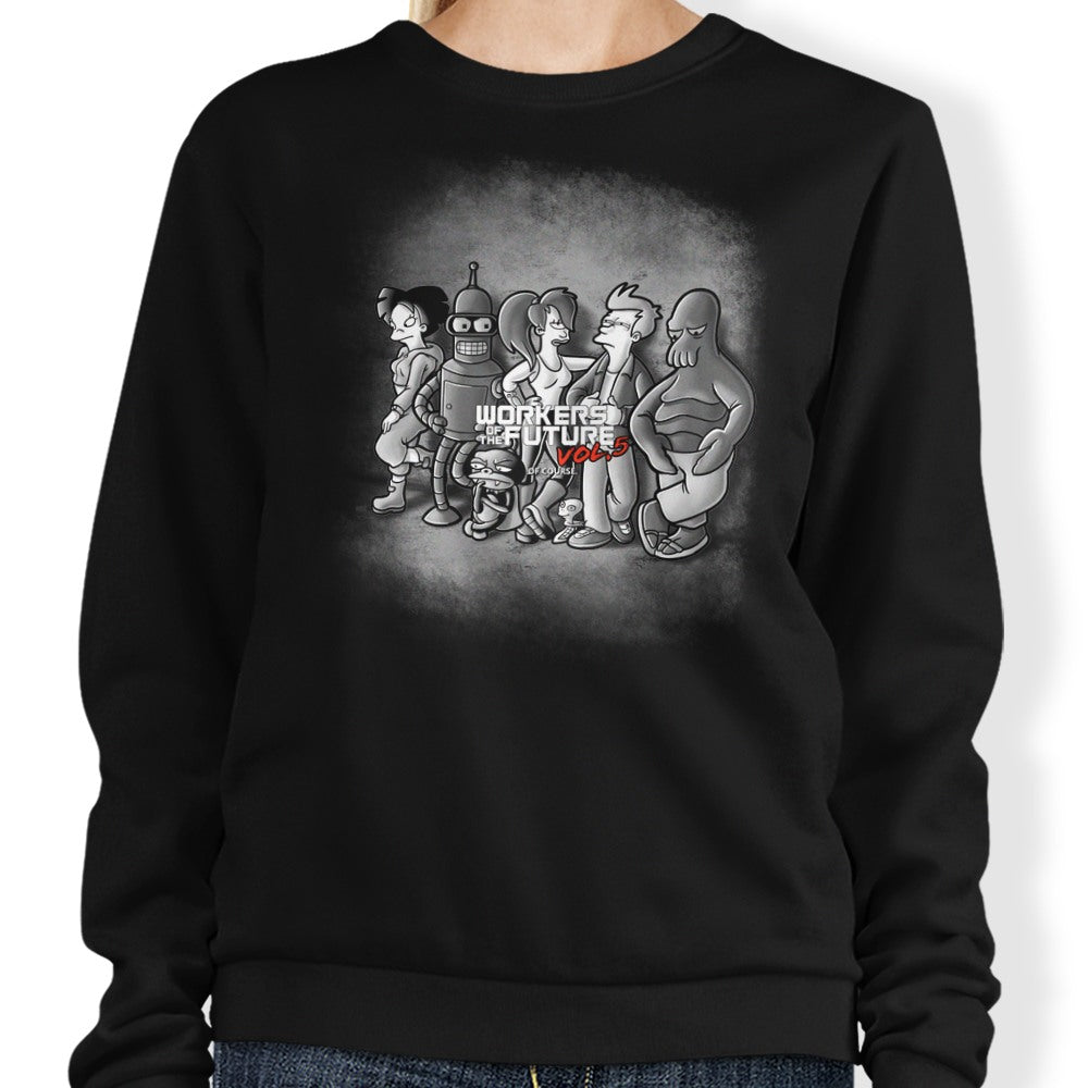 Workers of the Future - Adult & Kids T-Shirts, Sweatshirts & Hoodies apparel design preview 1