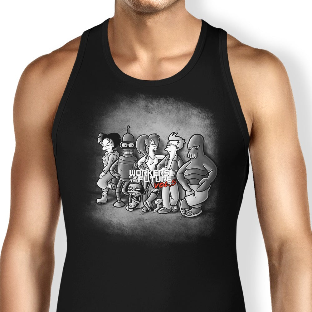 Workers of the Future Tank Top - Adult & Kids T-Shirts, Sweatshirts & Hoodies apparel design preview 1