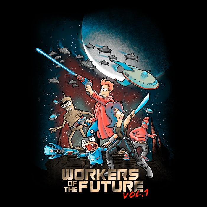 Workers of the Future: Vol. 1 Youth Apparel - Adult & Kids T-Shirts, Sweatshirts & Hoodies apparel design preview 2