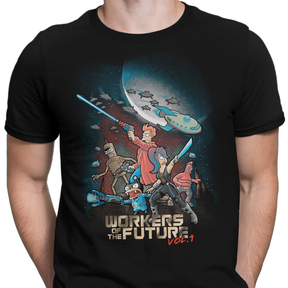 Workers of the Future: Vol. 1 Men's Apparel - Adult & Kids T-Shirts, Sweatshirts & Hoodies apparel design preview 2