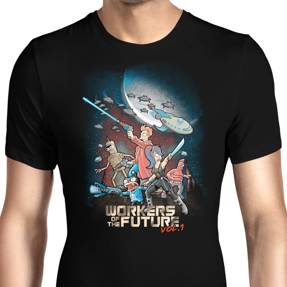 Workers of the Future: Vol. 1 Men's Apparel - Adult & Kids T-Shirts, Sweatshirts & Hoodies apparel design preview 1
