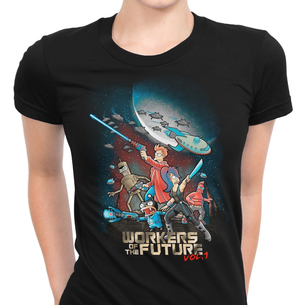Workers of the Future: Vol. 1 Women's Apparel - Adult & Kids T-Shirts, Sweatshirts & Hoodies apparel design preview 1