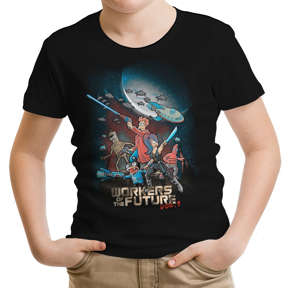 Workers of the Future: Vol. 1 Youth Apparel - Adult & Kids T-Shirts, Sweatshirts & Hoodies apparel design preview 1