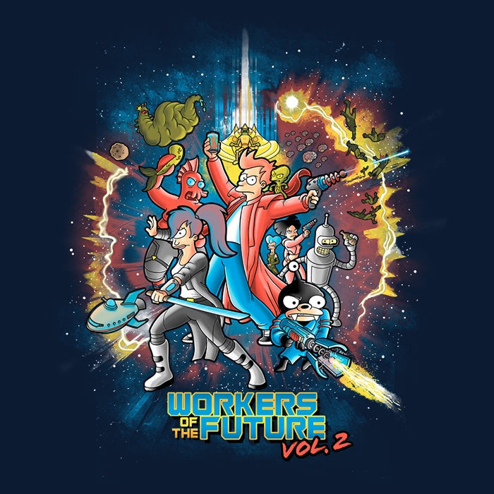 Workers of the Future: Vol. 2 Youth Apparel - Adult & Kids T-Shirts, Sweatshirts & Hoodies apparel design preview 2