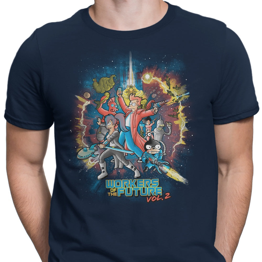 Workers of the Future: Vol. 2 Men's Apparel - Adult & Kids T-Shirts, Sweatshirts & Hoodies apparel design preview 2