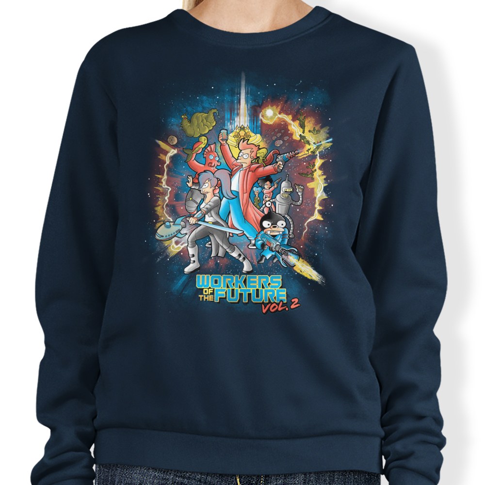 Workers of the Future: Vol. 2 - Adult & Kids T-Shirts, Sweatshirts & Hoodies apparel design preview 1