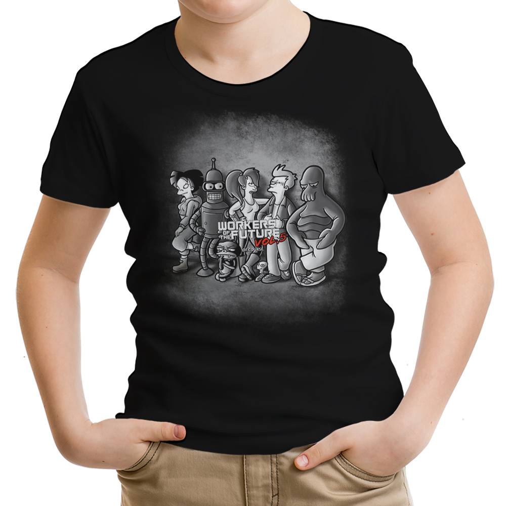 Workers of the Future Youth Apparel - Adult & Kids T-Shirts, Sweatshirts & Hoodies apparel design preview 1