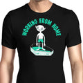 Working from Home Men's Apparel - Adult & Kids T-Shirts, Sweatshirts & Hoodies apparel design preview 1