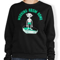 Working from Home - Adult & Kids T-Shirts, Sweatshirts & Hoodies apparel design preview 1
