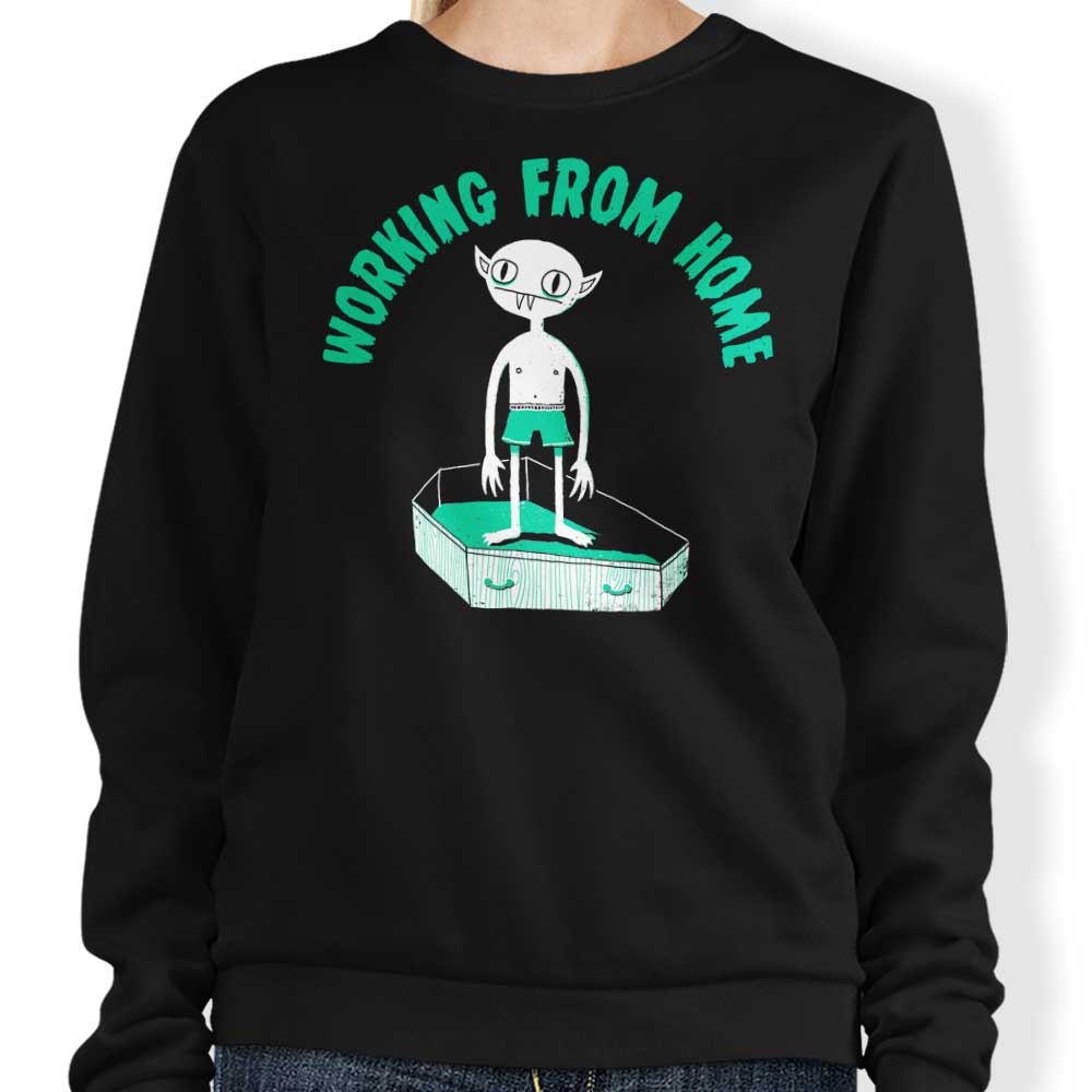 Working from Home - Adult & Kids T-Shirts, Sweatshirts & Hoodies apparel design preview 1
