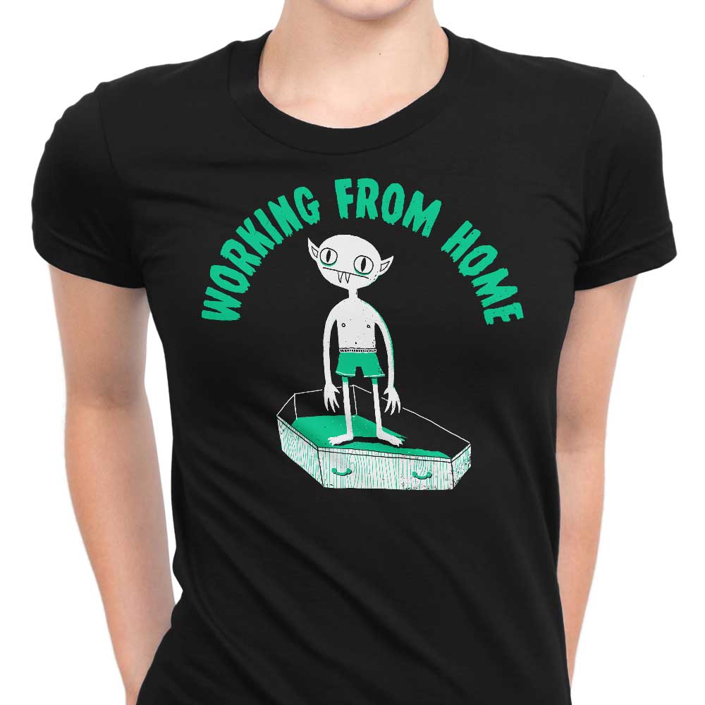 Working from Home Women's Apparel - Adult & Kids T-Shirts, Sweatshirts & Hoodies apparel design preview 1