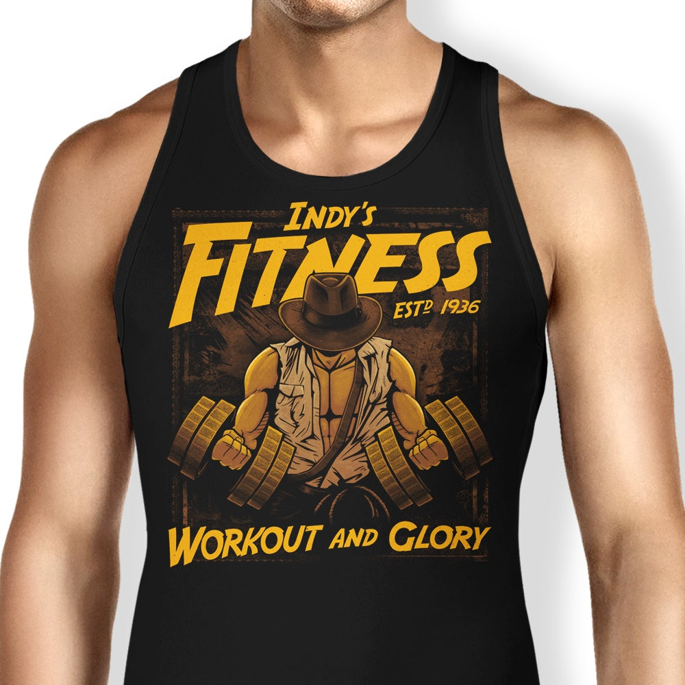 Workout and Glory Tank Top - Adult & Kids T-Shirts, Sweatshirts & Hoodies apparel design preview 1