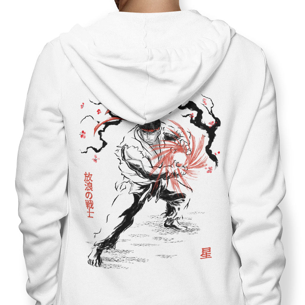 World Warrior Sumi-e - Adult & Kids T-Shirts, Sweatshirts & Hoodies apparel design preview 1