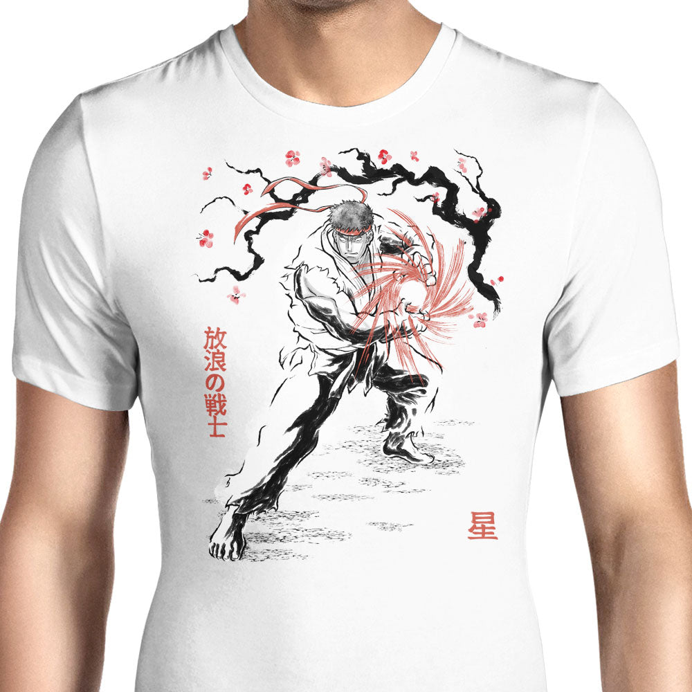 World Warrior Sumi-e Men's Apparel - Adult & Kids T-Shirts, Sweatshirts & Hoodies apparel design preview 1