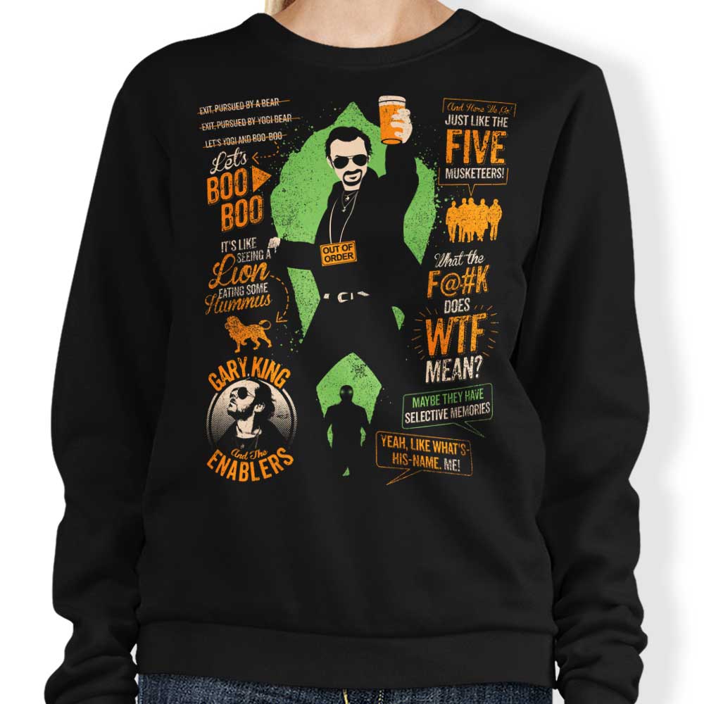 World's End Quotes - Adult & Kids T-Shirts, Sweatshirts & Hoodies apparel design preview 1