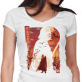 Wrath of Mustafar Women's V-Neck - Adult & Kids T-Shirts, Sweatshirts & Hoodies apparel design preview 1
