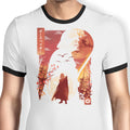 Wrath of Mustafar Ringer - Adult & Kids T-Shirts, Sweatshirts & Hoodies apparel design preview 1
