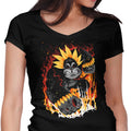 Wreck It Kong Women's V-Neck - Adult & Kids T-Shirts, Sweatshirts & Hoodies apparel design preview 1