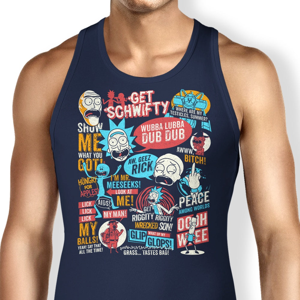 Wub a Lub Dub Tank Top - Adult & Kids T-Shirts, Sweatshirts & Hoodies apparel design preview 1