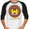 Wumbo University 3/4 Sleeve Raglan - Adult & Kids T-Shirts, Sweatshirts & Hoodies apparel design preview 1