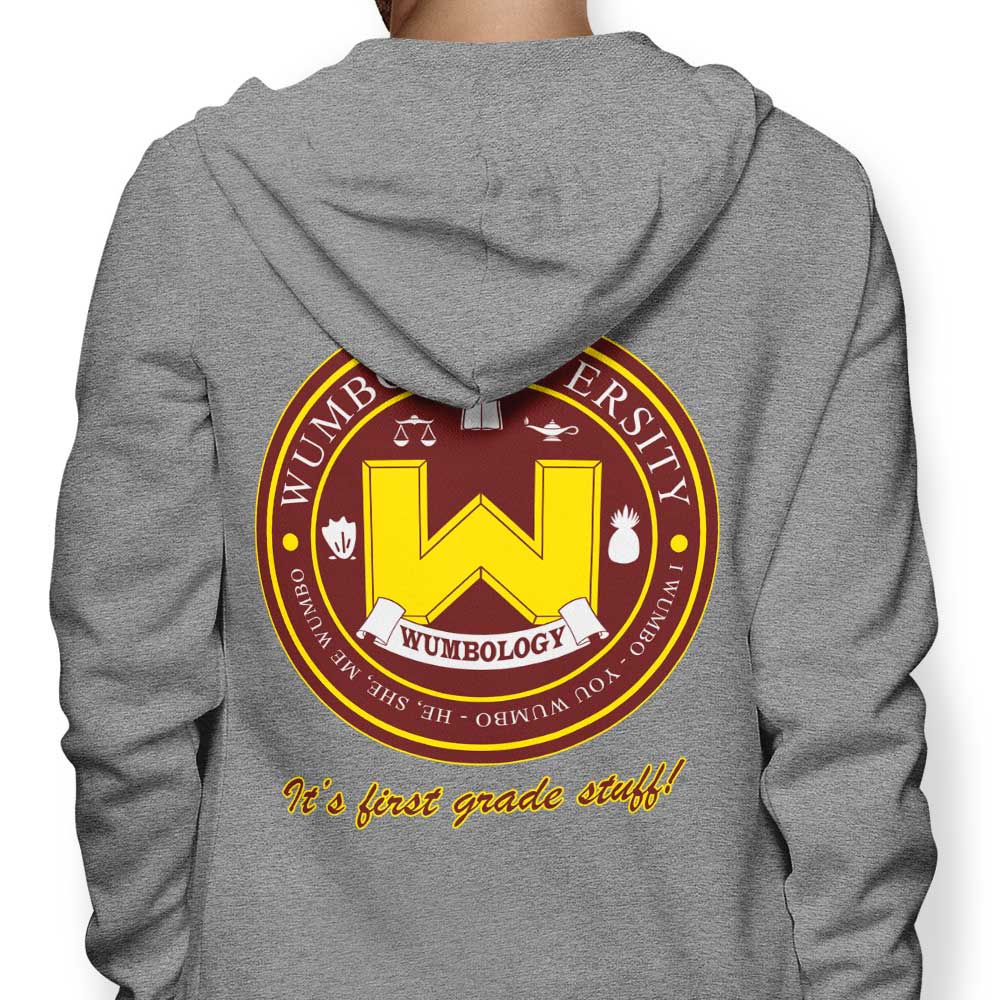 Wumbo University - Adult & Kids T-Shirts, Sweatshirts & Hoodies apparel design preview 1